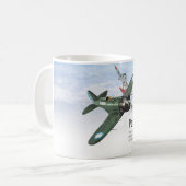 Aviation Art Mug "Polikarpov I-16" Kaffeetasse (Vorderseite Links)