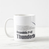 Aviation Art mug "Republic P-47 Thunderbolt" Kaffeetasse (Links)