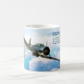 Aviation Art Mug "SBD Dauntless" Kaffeetasse (Mittel)