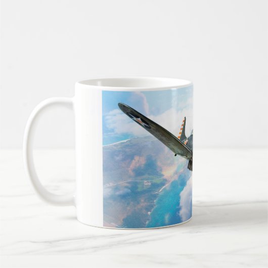 Aviation Art Mug "SBD Dauntless" Kaffeetasse (Links)