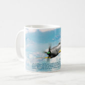 Aviation Art Mug " Tachikawa Ki-94 II " Kaffeetasse (Vorderseite Links)