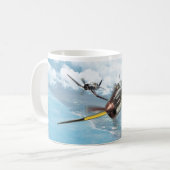 Aviation Art mug "Yokosuka D4Y Judy" Kaffeetasse (Vorderseite Links)