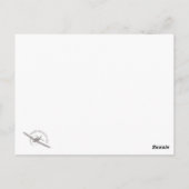 Aviation Art Postcard "九 式 艦 攻 撃 七 B5N2 Kate Postkarte (Rückseite)