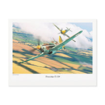 Aviation Art Postcard "Dewoitine D.520"