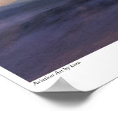 Aviation Art Poster " D4Y2 Suisei"Judy" (Ecke)