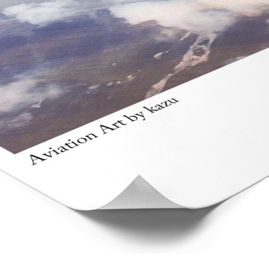 Aviation Art Poster "Douglas TBD Devaator" (Ecke)