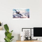 Aviation Art Poster "Douglas TBD Devaator" (Heimbüro)