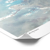 Aviation Art Poster "F4U Corsair " (Ecke)