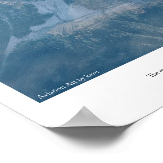 Aviation Art Poster "F-101 Voodoo" (Ecke)