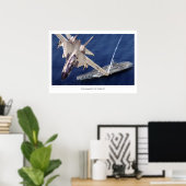 Aviation Art Poster "F-14 Tomcat" (Heimbüro)