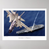 Aviation Art Poster "F-14 Tomcat" (Vorne)