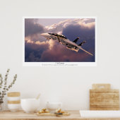 Aviation Art Poster "F-14 Tomcat" (Küche)