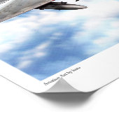 Aviation Art Poster "F-15DJ JASDF  Eagle" (Ecke)