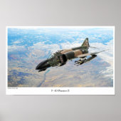 Aviation Art Poster "F-4 Phantom II" (Vorne)