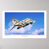 Aviation Art Poster "F-4 Phantom II" (Vorne)