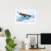 Aviation Art Poster "F-4 Phantom II" (Heimbüro)