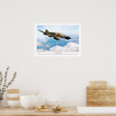 Aviation Art Poster "F-4 Phantom II" (Küche)