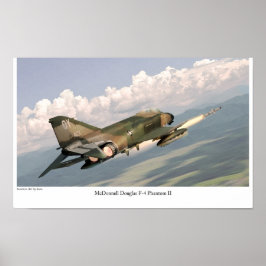 Aviation Art Poster "F-4 Phantom II"