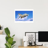 Aviation Art Poster "F-4 Phantom II" (Heimbüro)