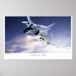 Aviation Art Poster "F-4 Phantom II JASDF"