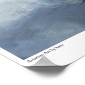 Aviation Art Poster "F-86 Saber" (Ecke)