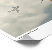 Aviation Art Poster "F-86 Saber" (Ecke)