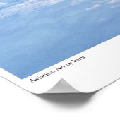 Aviation Art Poster "F/A-18 Hornet Golden Dragons" (Ecke)