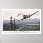 Aviation Art Poster "Fw190" (Vorne)