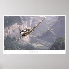 Aviation Art Poster "Fw190A"
