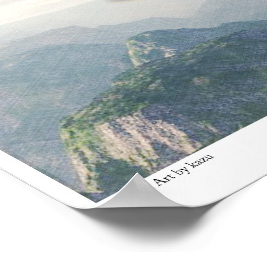 Aviation Art Poster "HAWKER TEMPEST" (Ecke)