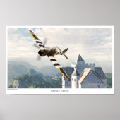 Aviation Art Poster "HAWKER TEMPEST" (Vorne)