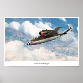 Aviation Art Poster "Heinkel He 162"