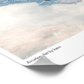 Aviation Art Poster "Heinkel He 162" (Ecke)