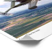 Aviation Art Poster "Heinkel He 162" (Ecke)