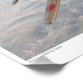 Aviation Art Poster " Kawasaki Ki-100" (Ecke)