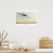 Aviation Art Poster"Kawasaki Ki-100" Poster (Küche)
