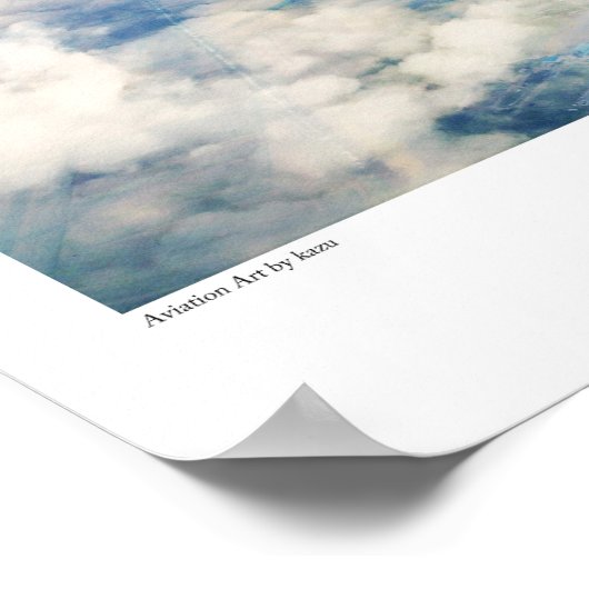 Aviation Art Poster "Kawasaki Ki-61 Hien" (Ecke)