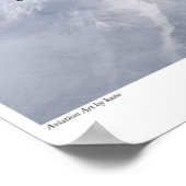 Aviation Art Poster "Lockheed SR-71 Blackbird" (Ecke)