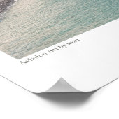 Aviation Art Poster "Messerschmitt Bf 109" (Ecke)