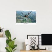 Aviation Art Poster "Messerschmitt Bf 109" (Heimbüro)