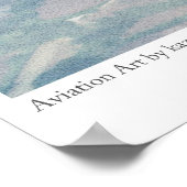 Aviation Art Poster " Mitsubishi A7M Reppū"Sam" (Ecke)