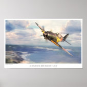 Aviation Art Poster "Mitsubishi J2M Raiden"Jack (Vorne)
