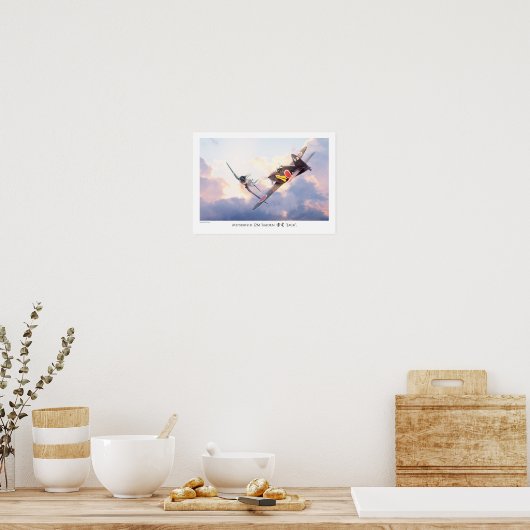 Aviation Art Poster "Mitsubishi J2M Raiden "Jack" (Küche)