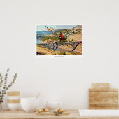 Aviation Art Poster "P-47 Thunderbolt" (Küche)