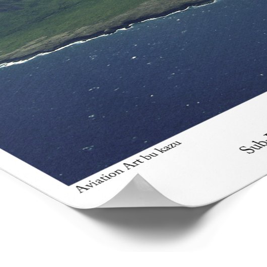 Aviation Art Poster "Samurai Saburo Sakai" (Ecke)