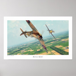 Aviation Art Poster "Spitfire"