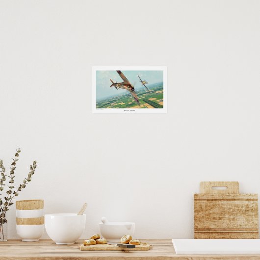 Aviation Art Poster "Spitfire" (Küche)