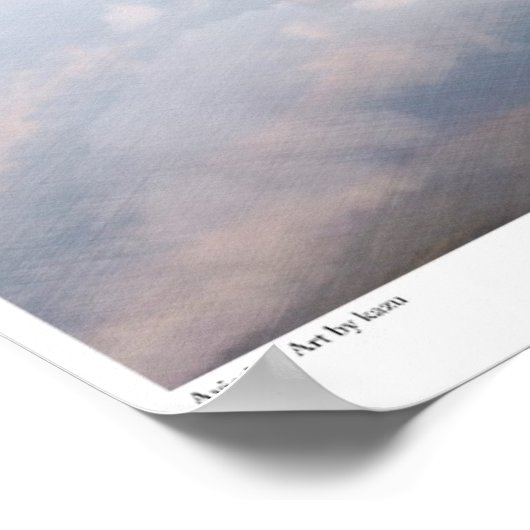 Aviation Art Poster "ZERO vs F4U" (Ecke)