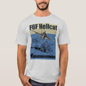 Aviation Art T-shirt “F6F Hellcat" (Vorderseite)