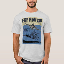 Aviation Art T-shirt “F6F Hellcat"